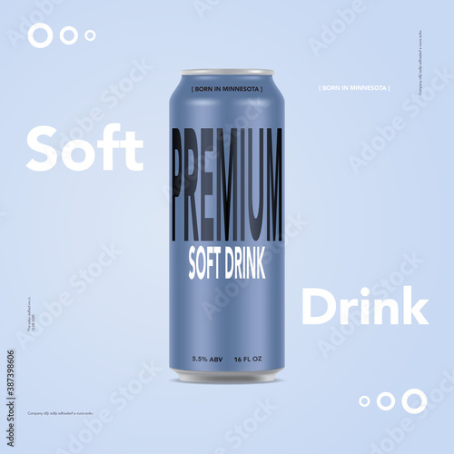 White can vector visual, ideal for beer, lager, alcohol, soft drinks, soda, fizzy pop, lemonade, cola, energy drink, juice, water etc. Drawn with mesh tool. Fully adjustable & scalable, vector.