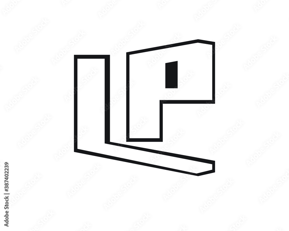 l p and l j and h c logo designs