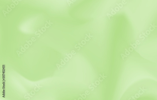 Beautiful thin wavy green fabric wrinkle graphic background