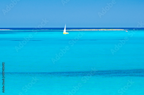 La Pelosa beach in Stintino, Sardinia