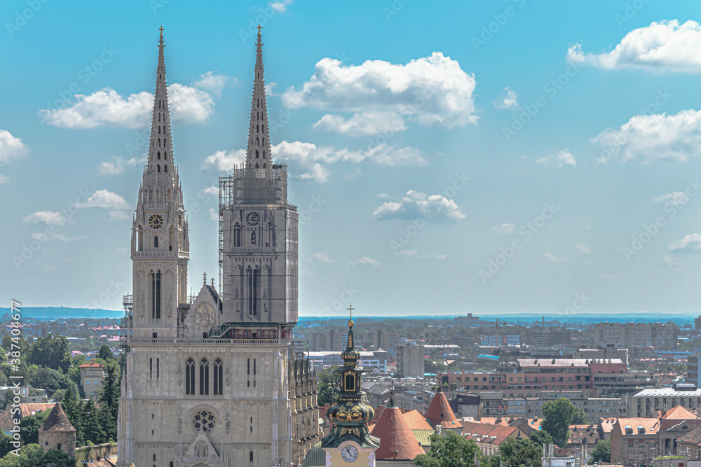 Obraz premium Zagreb Cathedral
