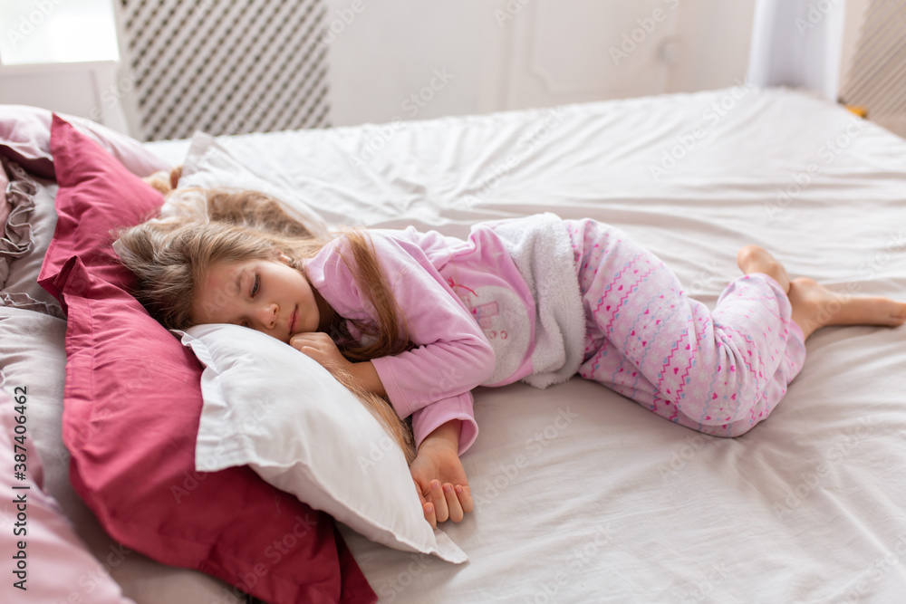 Girl with pajamas hot sale