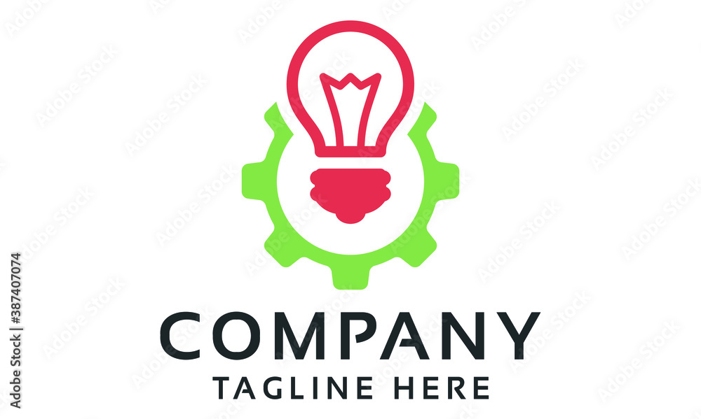 Improve Idea Vector Logo Template Improve Idea Vector Logo Template