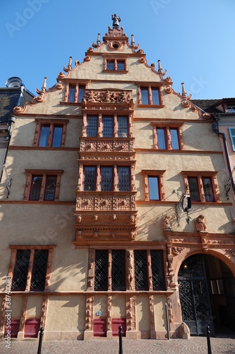 Das Maison des Tetes (Haus der Köpfe) in Colmar