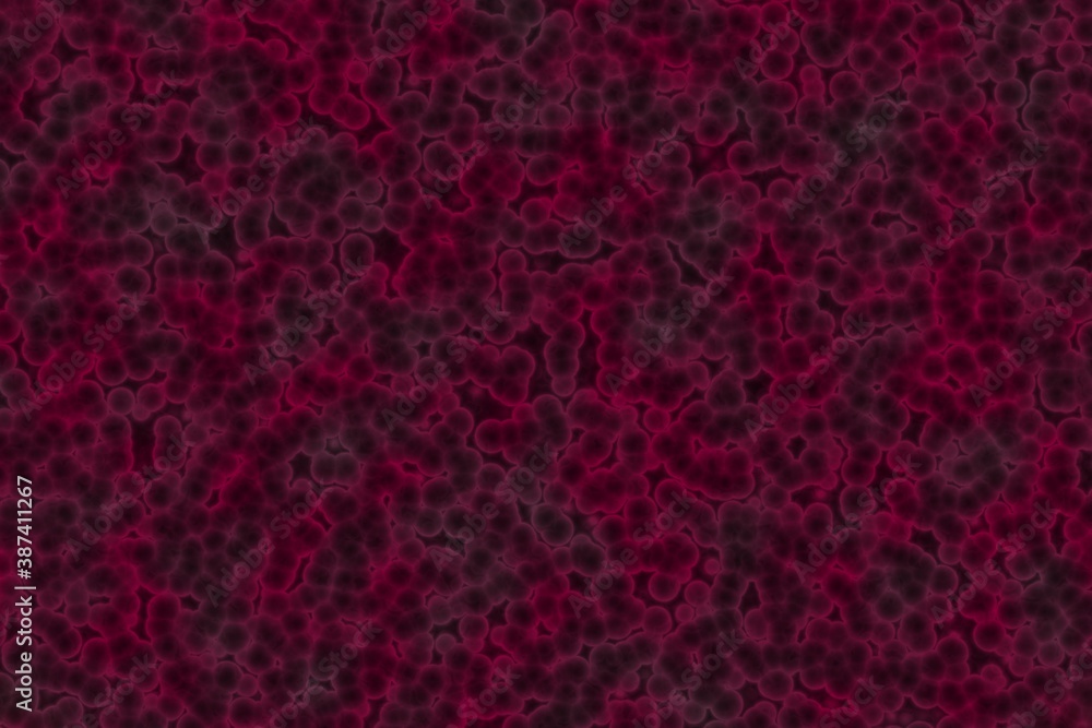 design beautiful pink huge amount of organic cells digital graphics texture or background illustration