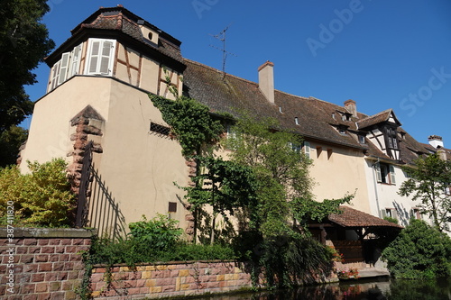 Historische Architektur in Petit Venise, Colmar