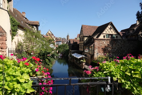 Blick auf Petit-Venise vom Boulevard Saint-Pierre, Colmar