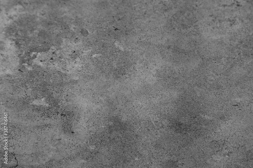 Dark gray blank plaster wall texture for abstract background