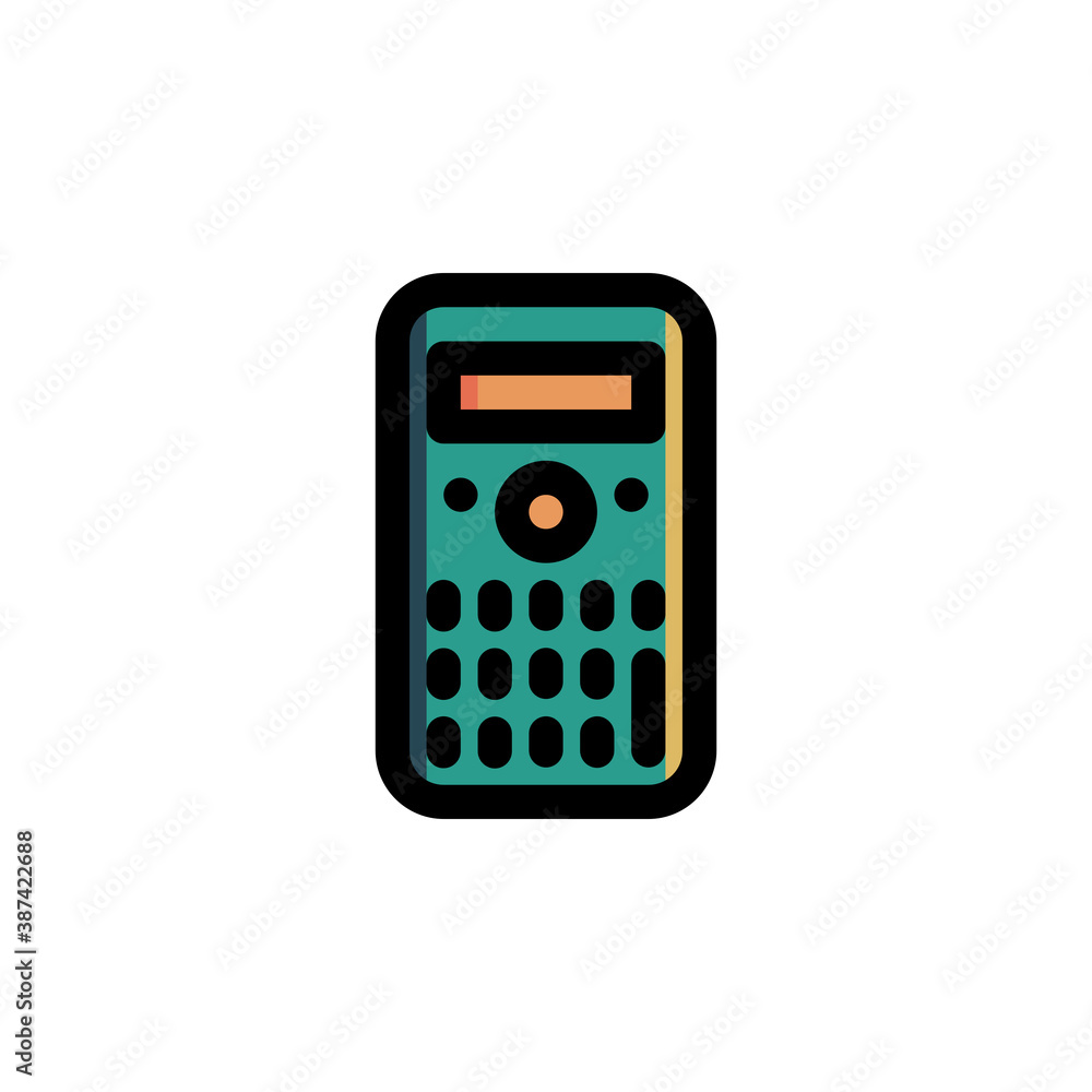 Calculator Icon Filled Outline Business Illustration Logo Vector
Calculator Icon Filled Outline Business Illustration Logo Vector
