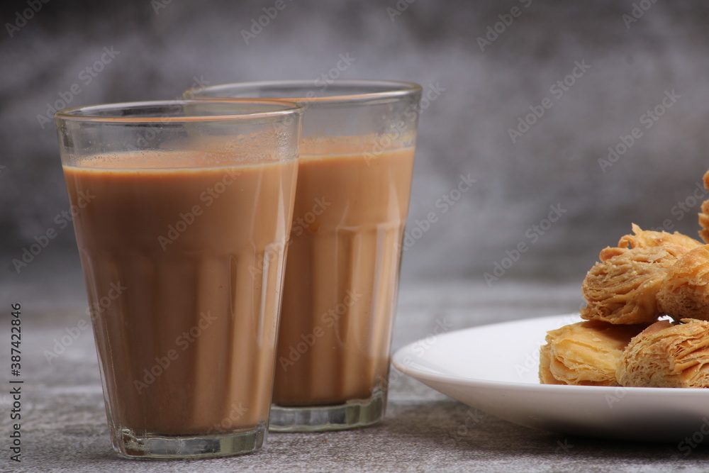 indian khari or kharee or salty Puff Pastry Snacks, served with indian hot tea. indian khari or kharee or salty Puff Pastry Snacks, served with indian hot tea.