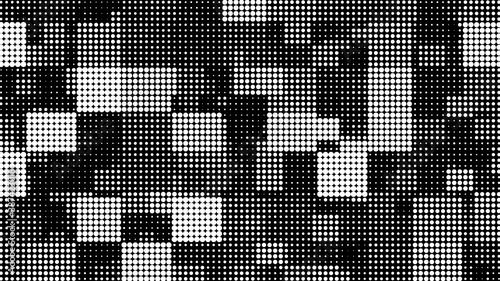 Television noise texture from dots. Vector background checkered from points. Detailed perforation pattern for design.