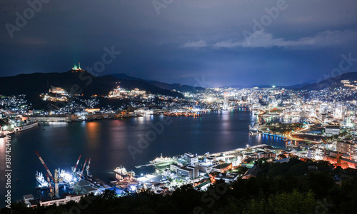 世界新三大夜景 長崎 鍋冠山から眺望