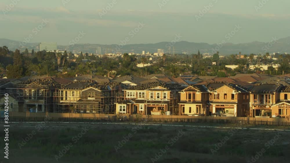 Home Construction Site Static Suburbia Home Construction Site Static Suburbia