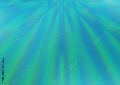 Light BLUE vector bokeh and colorful pattern.