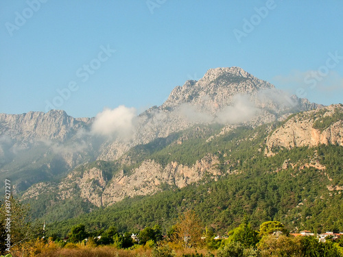 At the foot of  the Taurus Mountains