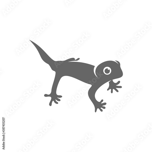 Lizard logo design vector template  Illustration design Lizard  Symbol Icon