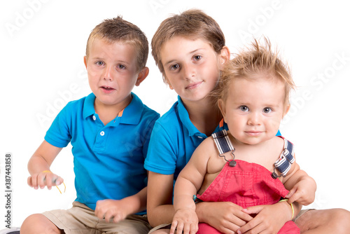 3 brothers posing