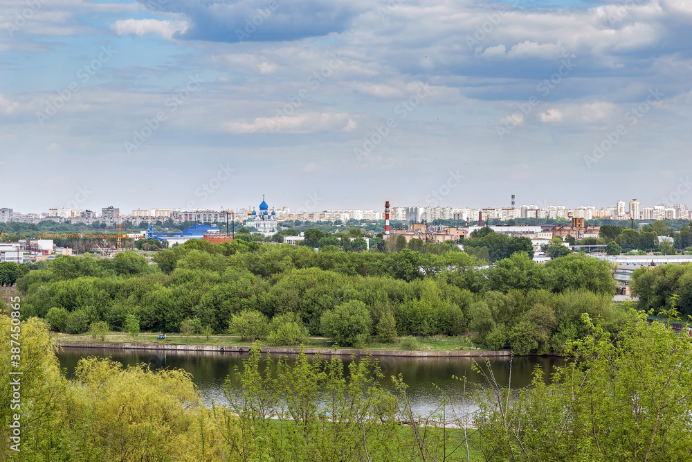 View of Moscow, Russia View of Moscow, Russia