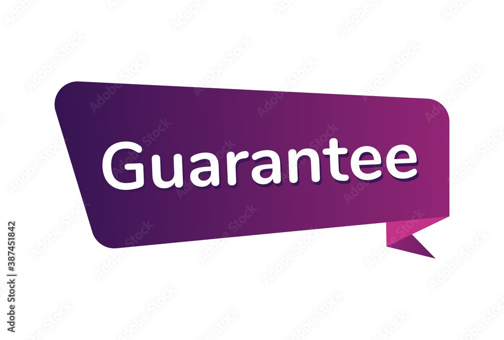 Guarantee image vector, Guarantee banner design Guarantee image vector, Guarantee banner design
