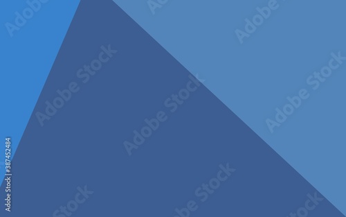 Light BLUE vector polygonal background.