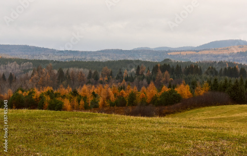 Autumn and its colors on the farm