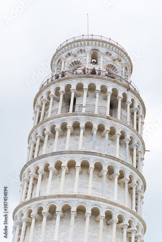 the leaning otwer of Pisa, Italy photo