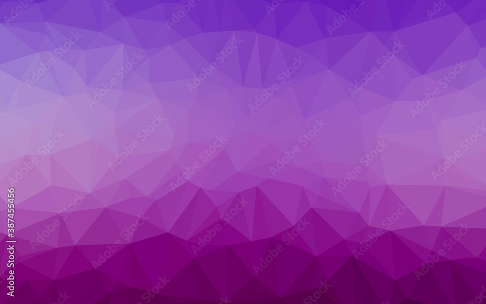 Light Purple vector shining triangular background. Light Purple vector shining triangular background.