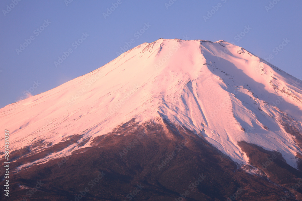 Naklejka premium 紅富士