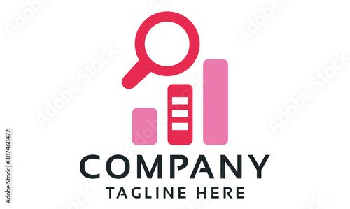 Free Download Search Report Vector Logo Template - GFXLoad