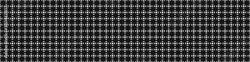 Abstract Cross Pattern Dot generative computational art illustration