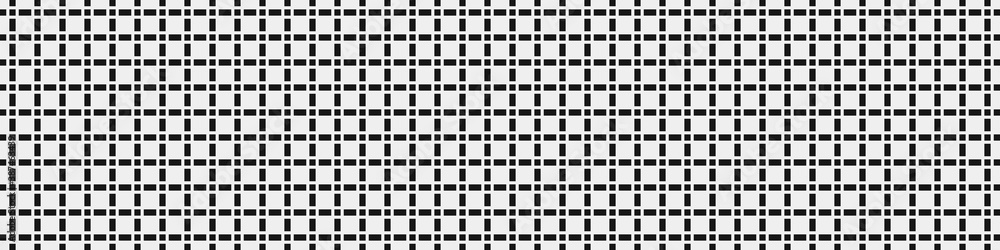 Fototapeta premium Abstract Cross Pattern Dots Logo generative computational art illustration