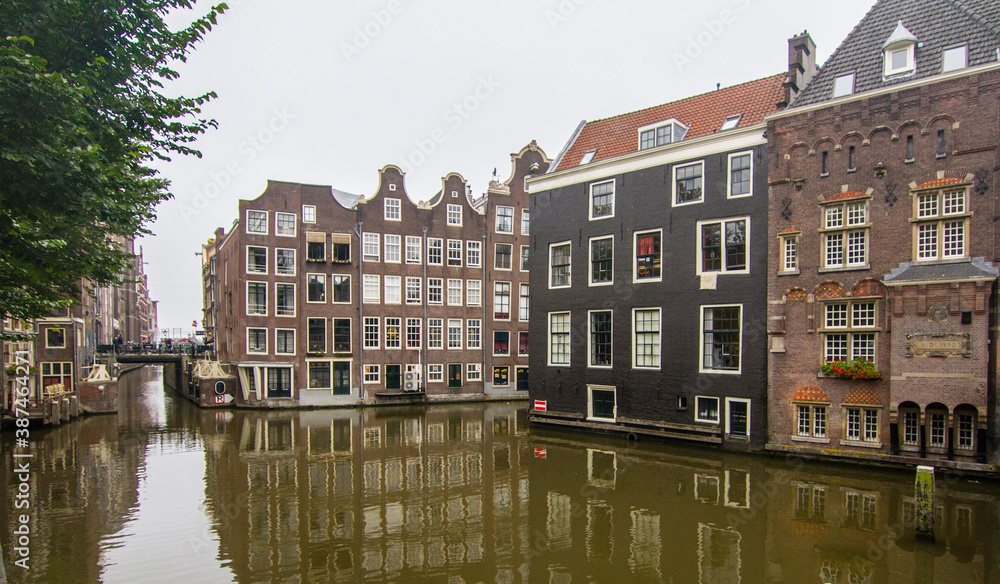 view of the Canal in Amsterdam