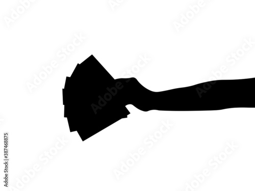 Money, payment, direct debit, hand with money, bribe, cash, give money, receive money, business, 