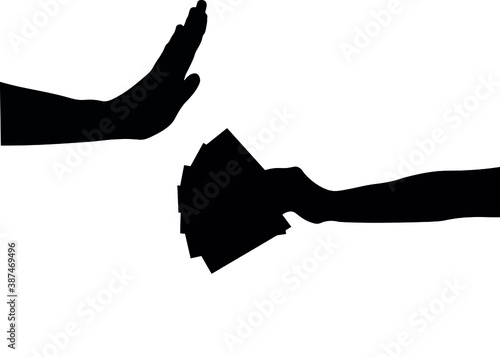Money, payment, direct debit, hand with money, bribe, cash, give money, receive money, business, 
