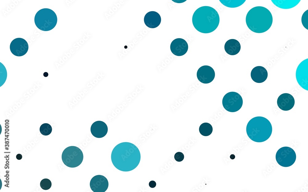 Light BLUE vector background with bubbles. Light BLUE vector background with bubbles.