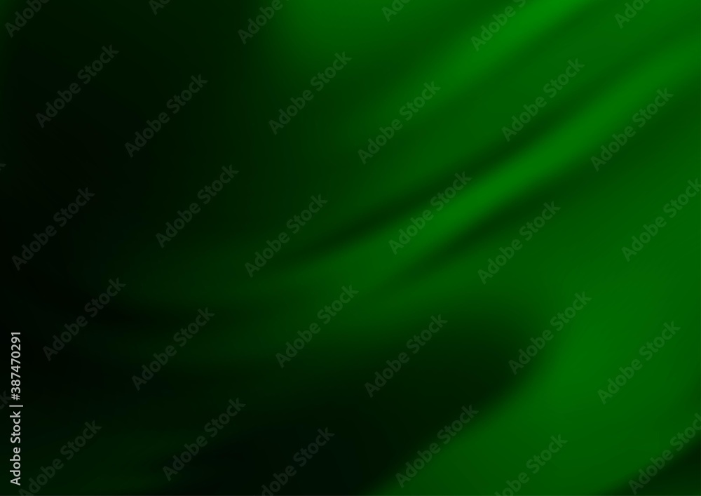 Light Green vector glossy abstract template. Light Green vector glossy abstract template.