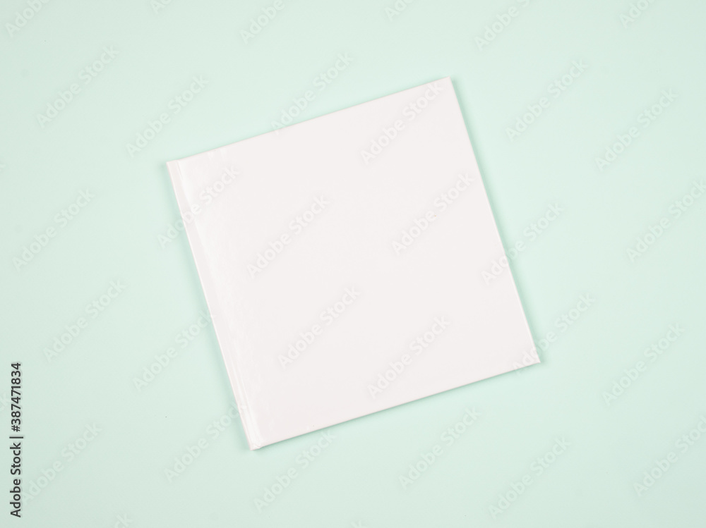 empty white photobook book empty white photobook book