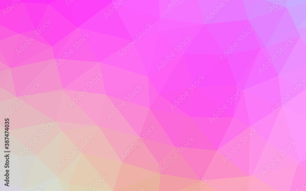 Light Pink vector abstract mosaic pattern. Light Pink vector abstract mosaic pattern.