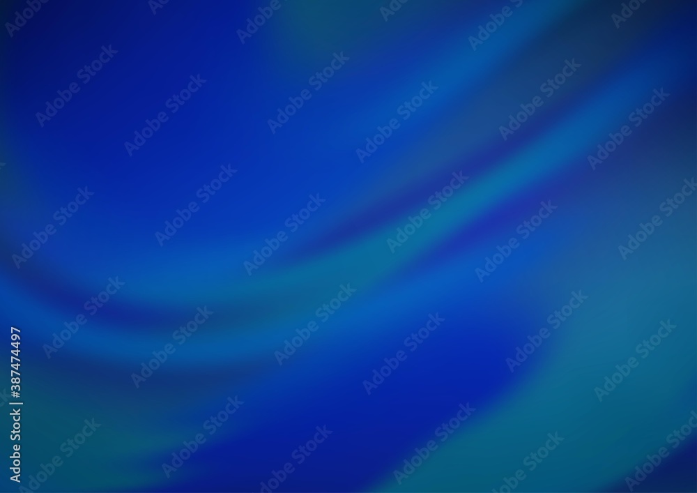 Dark BLUE vector blurred bright background. Dark BLUE vector blurred bright background.