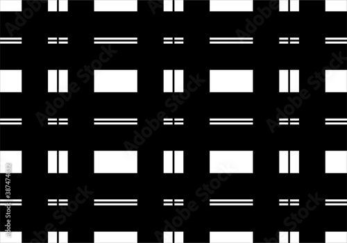 Fondo de cuadrícula negra sobre fondo blanco