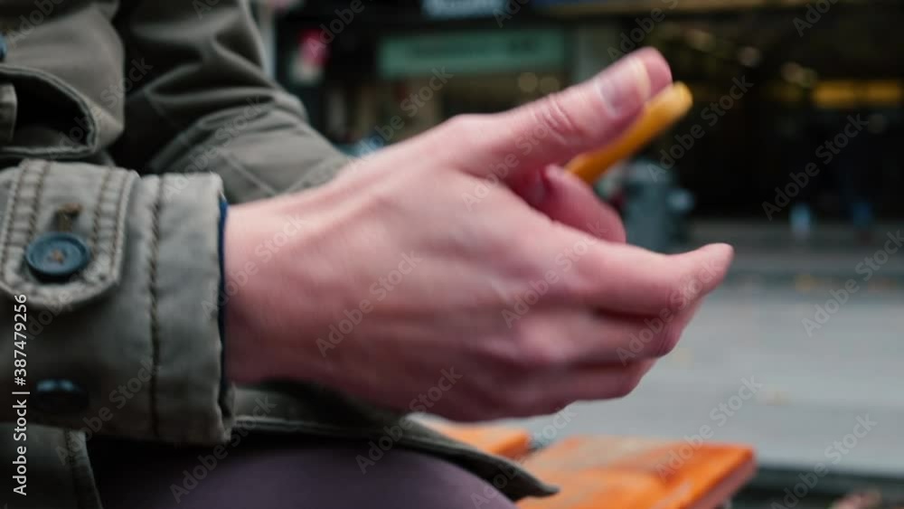 Hands of a young man with a phone is expecting a date. Online dating turns into love. Waiting for the first meeting in reality, excitement. Hands of a young man with a phone is expecting a date. Online dating turns into love. Waiting for the first meeting in reality, excitement.