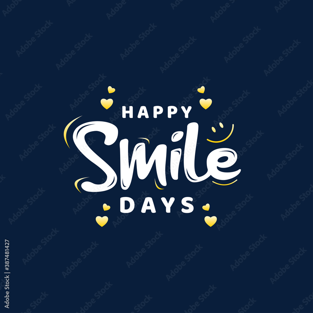 World Smile Day Vector Design Illustration For Banner and Background