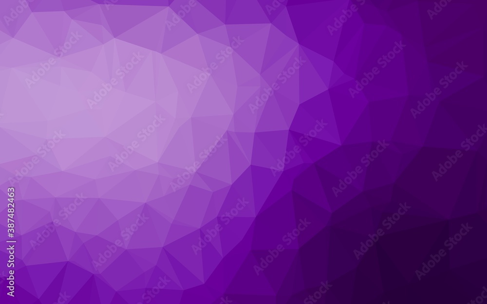 Light Purple vector polygon abstract background. Light Purple vector polygon abstract background.