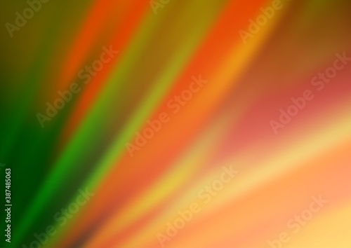 Light Green, Red vector background with straight lines.