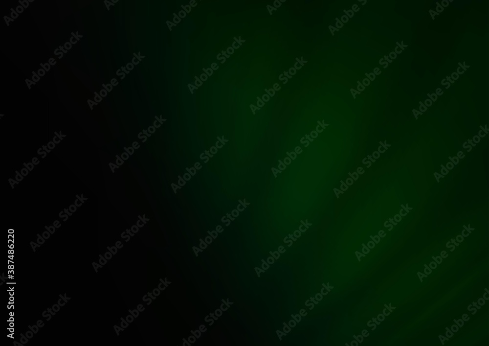 Dark Green vector abstract bright background. Dark Green vector abstract bright background.