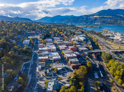 Hood River Aerial photo