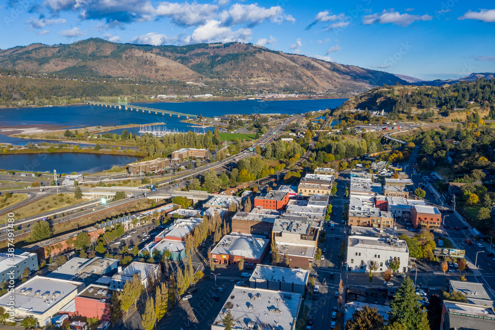 Hood River Aerial