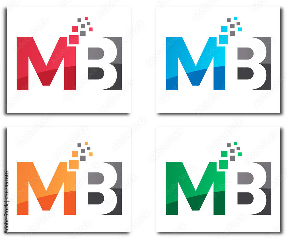 MB Alphabet Logo Design Concept MB Alphabet Logo Design Concept
