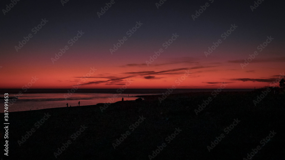 Fototapeta premium sunset along the Oregon Coast