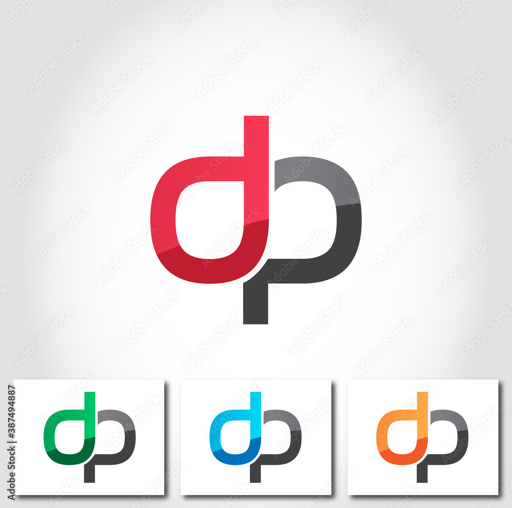 DP Alphabet Logo Design Concept DP Alphabet Logo Design Concept